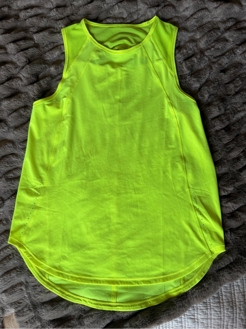 lululemon sculpt tank in Highlight Yellow